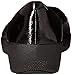 FitFlop Women's Patent Superballerina Ballet Flat, All Black, 9 M US