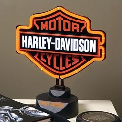 Harley-Davidson Dual Lit Neon Table Lamp
