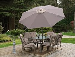 Ewins Premium 8pc Outdoor Patio Furniture Dining Set
