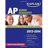 kaplan ap human geography 2013 2014 kaplan ap series