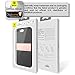 iPhone 7 Plus Case, iPhone 8 Plus Case, [Travel] [Suitcase Appearance] Design [Scratch Resist] [Double Protection] Shockproof Slim Fit Case Cover for Apple iPhone 7 Plus/8 Plus - Rose Gold/Black