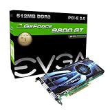 EVGA 512-P3-N980-AR e-GeForce 9800 GT with Hybrid Power 512MB DDR3 PCI-E 2.0 Graphics Card