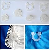 Comforter Grippers Bed Duvet Donuts Holders (Set of 4), Keeps Corners of Duvets Comforters Blankets in Place, Prevent Bunching and Shifting