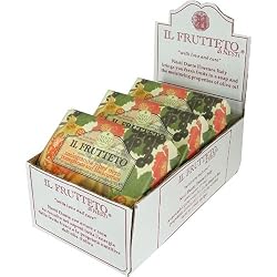 Case Savings 6 Piece Case of Pomegranate Currant Soaps Nesti Dante Fruit Extra Large 8.8 oz