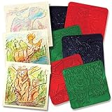 North American Animals Rubbing Plates Set of 6