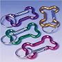 Dog Bone Shaped Keychain Asst.