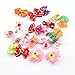 20pcs Pet Animal Dog Hair Bows Accessories with Rubber Bands