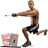 Total Bar | Exercise Bar, Workout Bar and Rehabilitation Equipment | Includes Carrying Case, Nutrition Booklet, and Exercise Booklet