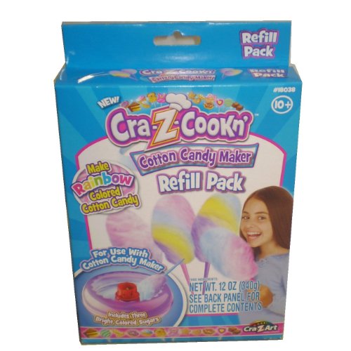 CraZCookn' Cotton Candy Refill Maker Toys