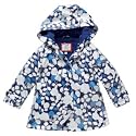 Junior J by Jasper Conran Blue floral fleece lined rain Mac