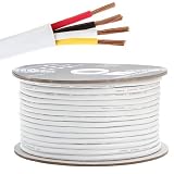 12AWG CL2 Rated 4 Conductor Loud Speaker Cable 250ft For In-Wall Installation