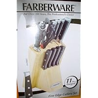 FARBERWARE 11 PC FORGED FINE EDGE CUTLERY SET