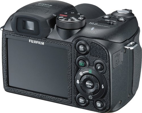 Fujifilm FinePix S1000fd Digital Camera - Black (10.0MP, 12x Optical Zoom) 2.7 inch LCD