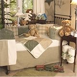 Ashton 5-Piece baby crib bedding w/diaper stacker
