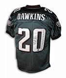 Autographed Brian Dawkins Philadelphia Eagles Green Reebok Authentic Jersey Inscribed 183 GMS 34 INT 21 Sacks 7x Pro Bowl