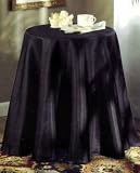 Concord 70 Round Tablecloth - Black