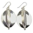 Dangle Style Sterling Silver Girl Earrings 2 inches (ers222)