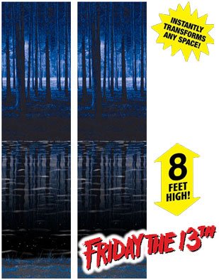Friday the 13th Jason Voorhees Camp Crystal Lake Decals