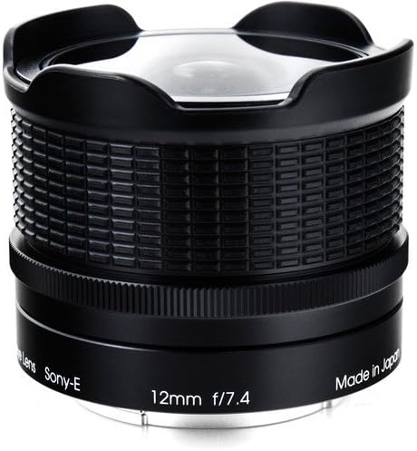 Rokinon 12mm f/7.4 RMC Fisheye Lens with 2 Year Ext. Warranty + Monopod Kit for Sony Alpha A7, A7R, A7S, A3000, A5000, A5100, A6000 Camera