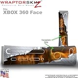 Ripped Metal Fire Skin by WraptorSkinz TM fits Original XBOX 360 Factory Fa ....