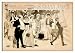 Historic Theater Poster (S), Earl/Jenschs humorous banterers handing the public Will F Philli
