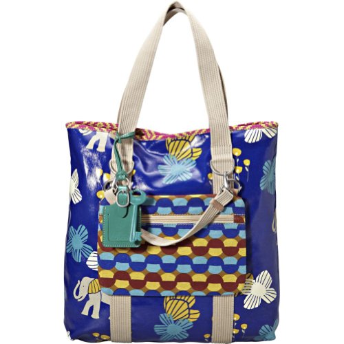 Fossil Key-Per Printed North/South Tote