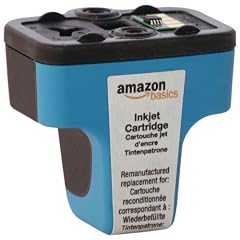 AmazonBasics wiederbef?llte Tintenpatrone als Ersatz f?r Hewlett-Packard C8771EE (No.363) cyan [Amazon Frustfreie Verpackung]