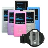 Colour-Me Silicone skin - Samsung YP-K3 (black) + Free Sports Armband