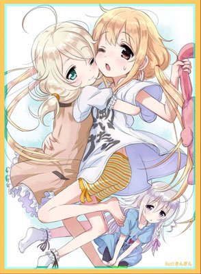 あずまちっく天国 アイドルマスター シンデレラガールズ 同人スリーブ ☆『双葉杏＆遊佐こずえ/Illust：きんぎん』★ 【GOOD COMIC CITY 23】