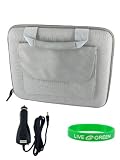 ASUS Eee PC 900 8.9-Inch Netbook Cube Carrying Case with 12v Car Charger - Cube Pocket Silver