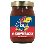 Kansas Jayhawks NCAA Picante Salsa - 16oz