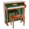 Schoenhut 37-Key Traditional Deluxe Spinet- Mahogany/ Black