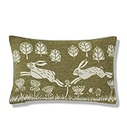 Chenille Hares Cushion