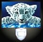 Baby White Tiger Decorative Night Light
