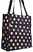 World Traveler Multicolor Pawprint Travel Tote Bag 12-inch