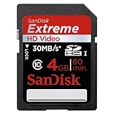 SanDisk 4GB Extreme SDHC Class 6 Memory Card