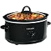 Crock Pot SCV700-B 7 Quart Black Oval Slow Cooker by Crock-Pot