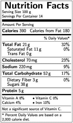 Elis Triple Chocolate Cake, 98 Ounce -- 2 per case.