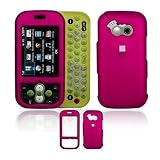 Rose Pink Rubberized Cover for AT&T LG Neon GT365 Protector Case