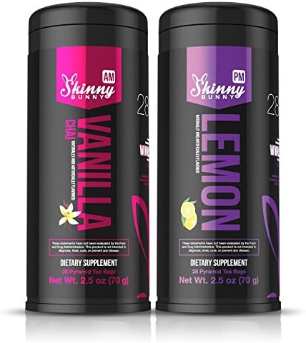 Vanilla Chai Tea AM + Lemon Tea PM - 28 Day Supply