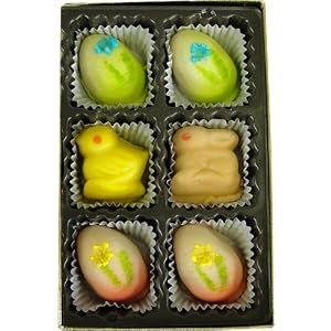 Bergen Marzipan Boxed 6 pc Easter Assortment by Bergen