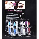 Trend Tweezers Stainless Steel G3 LED Lighted Precision Tweezer Wholesale 12pc Set + Storage Tubes + Replacement Light Batteries + Display Case