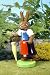 Kleine Figuren & Miniaturen Osterhase Wandersfrau - 17,0 cm