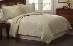 Dijon Bouquet Full / Queen Quilt with 2 Shams