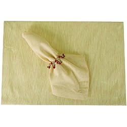 Fresh Yellow Peachy Napkins and Placemats