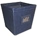 Trend Lab 106553 Medium Fabric Storage Bin- Covered Wire Frame- Denim
