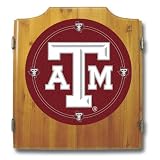 Texas A&M University Dart Cabinet - Includes Darts and Board