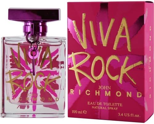 VIVA ROCK by John Richmond EDT SPRAY 3.4 OZ for WOMEN ---(Package Of 5)