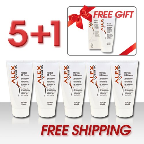 ALEX Herbal BB Cream (Blemish Balm) 30ml Special Buy 5 Get 1 FREE