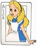 Disney Pins Alice in Wonderland Card Pin
